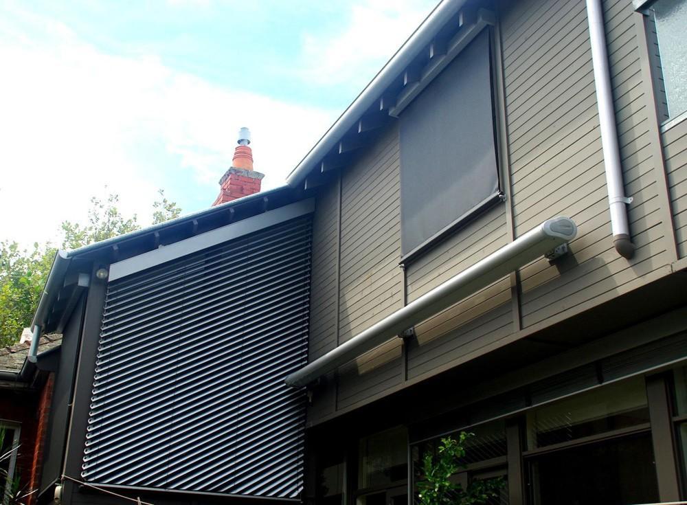 Asymmetric External for Triangular or Sloped Windows Shade