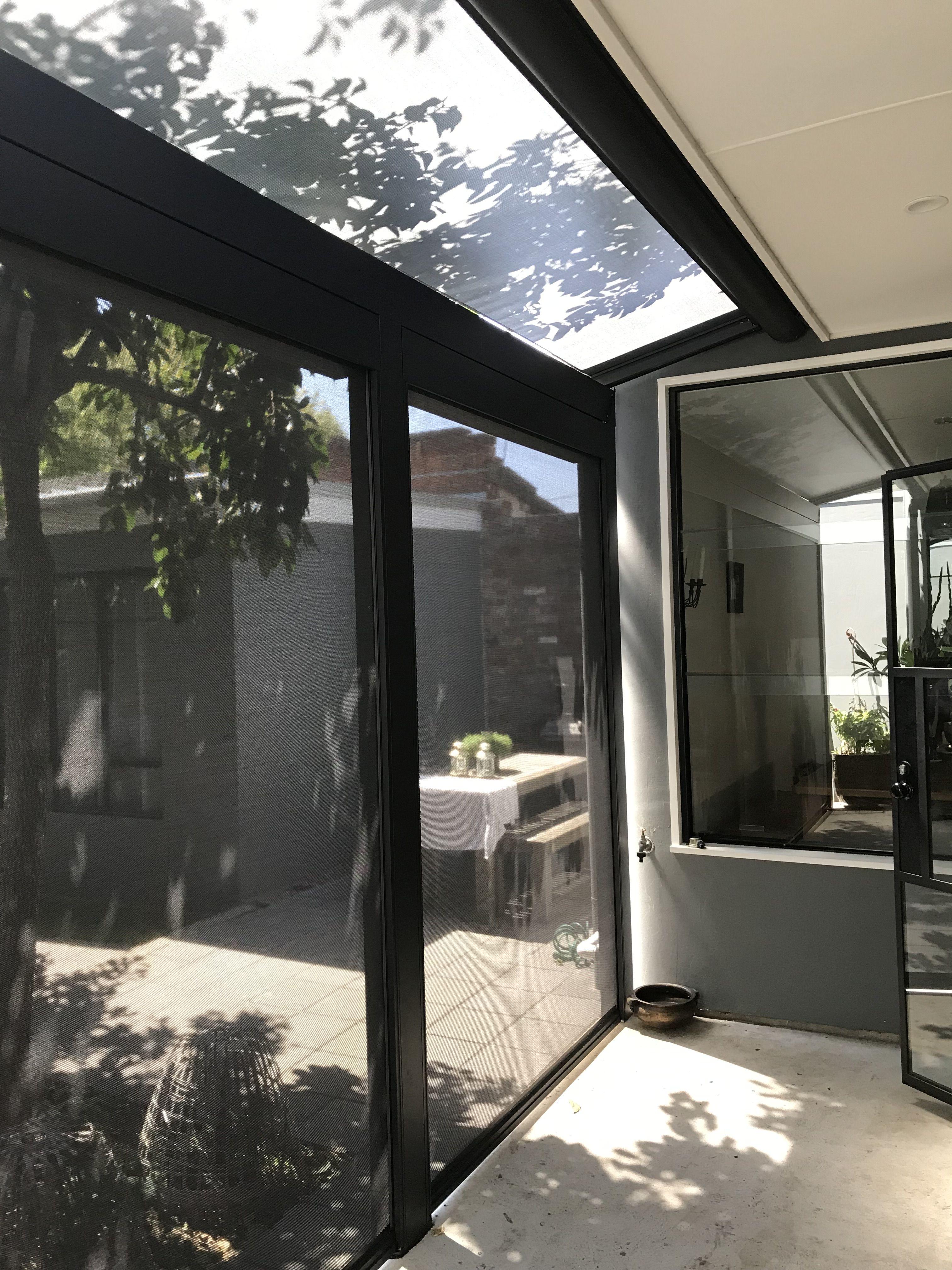 Warema Perea P60 Pergola Awning with added ZIP screen