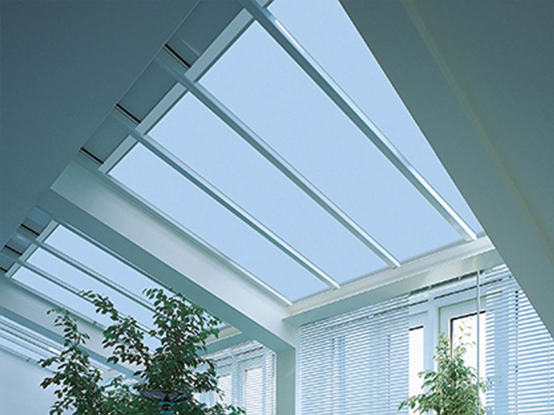 Warema Ceiling and Horizontal Roller Blinds available through Shade Factor