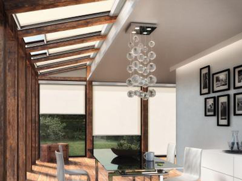 Warema Ceiling and Horizontal Roller Blinds available through Shade Factor