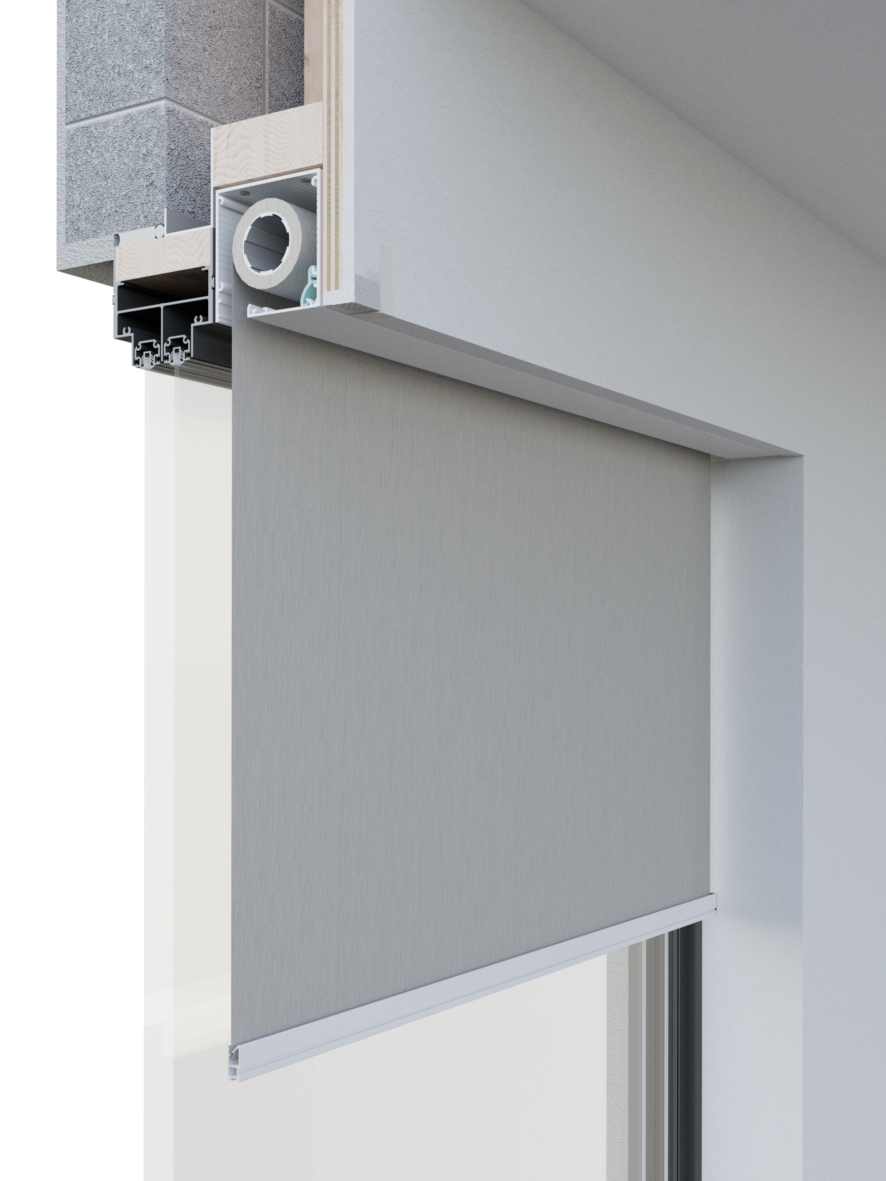 Blindspace Installed In Wall