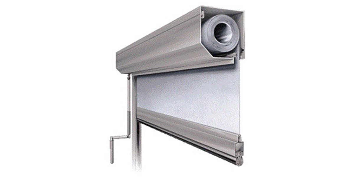 CAD drawing of block out blinds with a full enclosed cassette