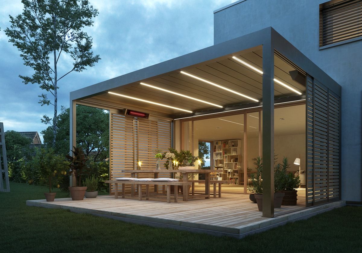 Lamaxa L50 with LED lights integrated within the slats