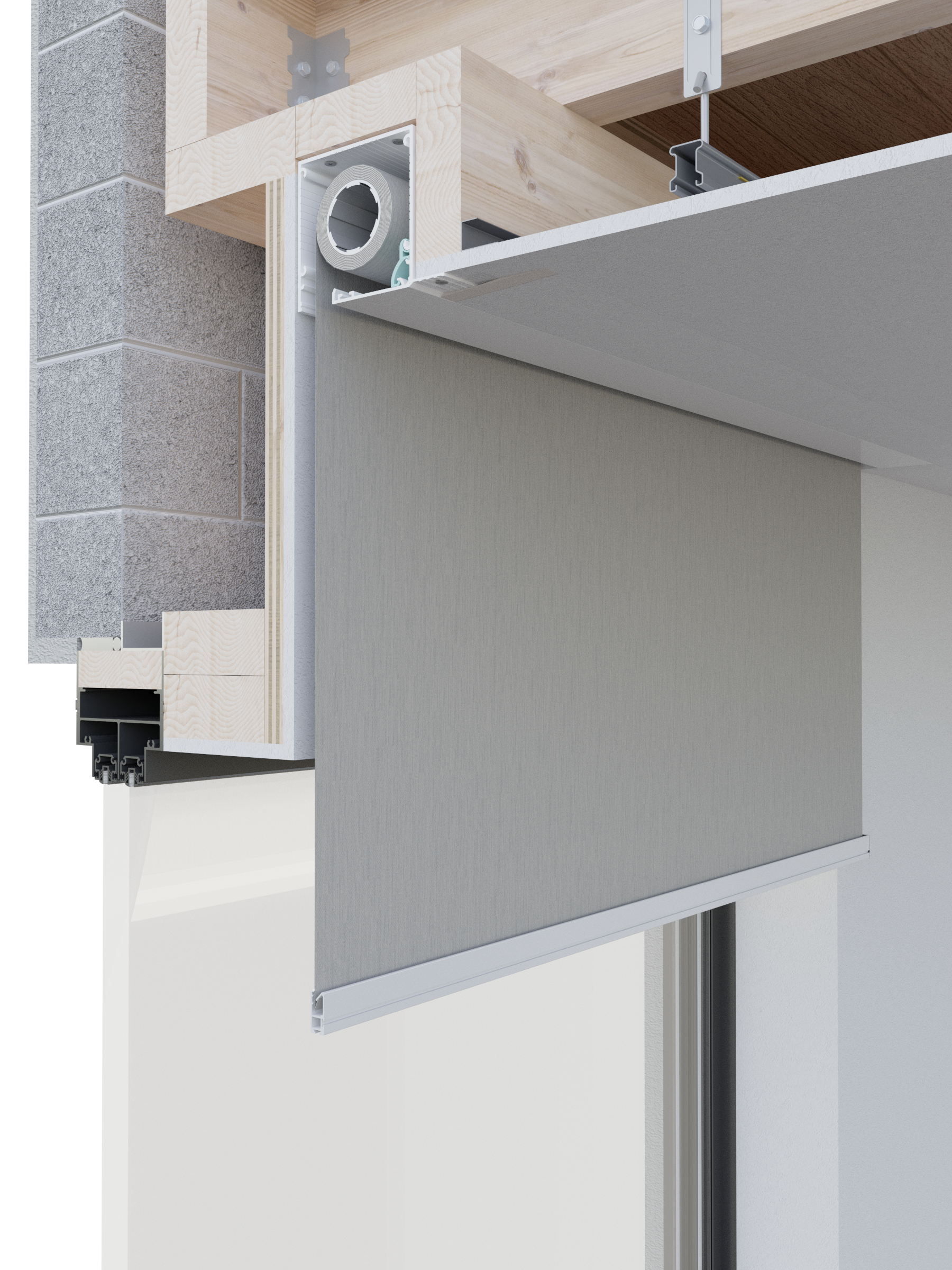 Blindspace Installed In Ceiling