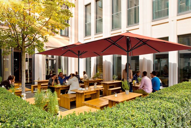 Centro Outdoor Umbrella from Caravita