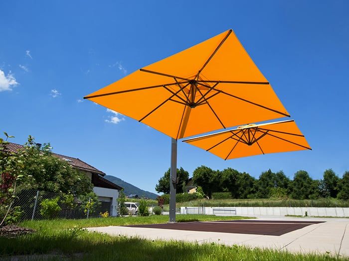 Amalfi Duo umbrella from Caravita