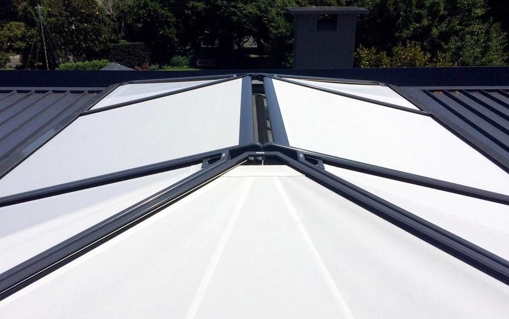 D3 Conservatory Awning installed over a glass roof