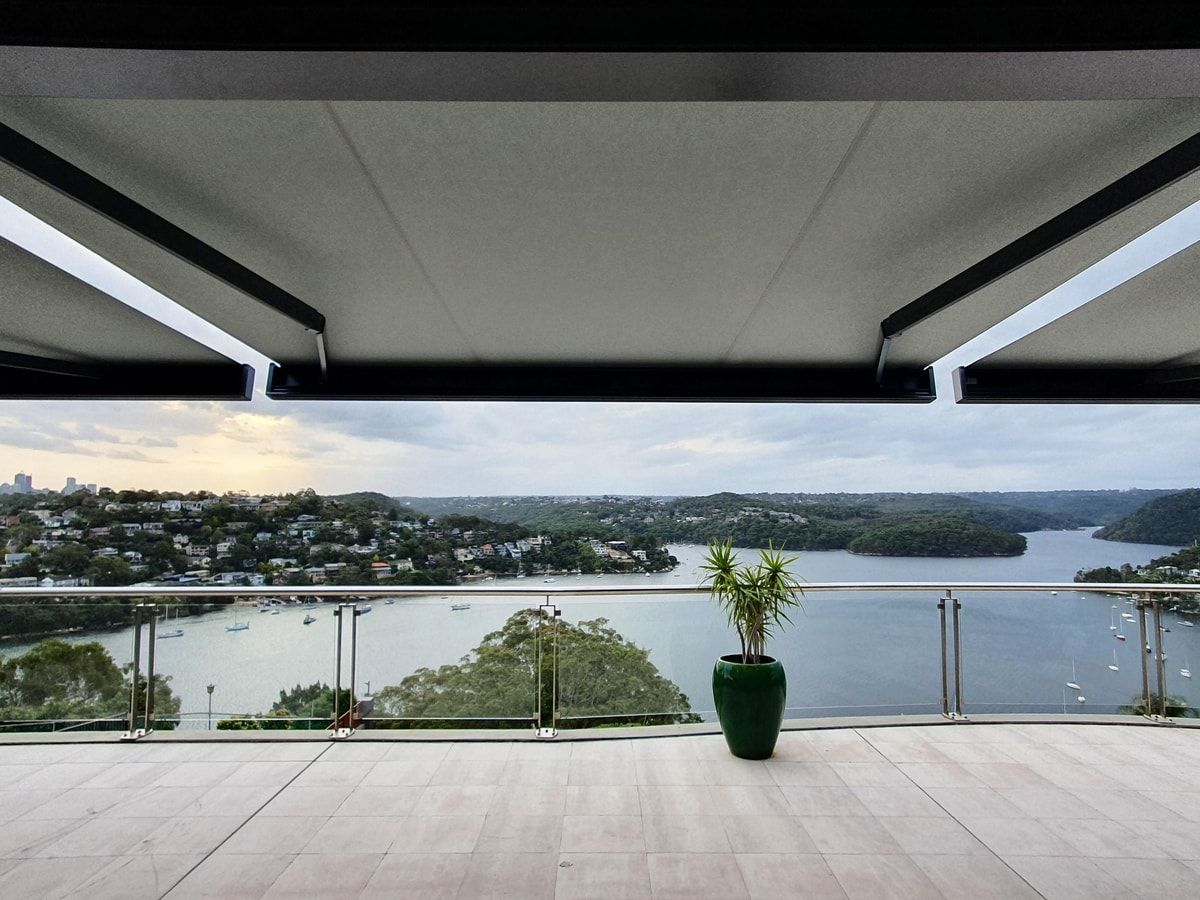 K70 installed on an upstairs patio area